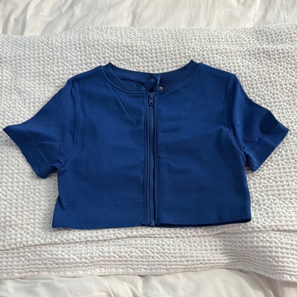 Set Active Zip Up Top